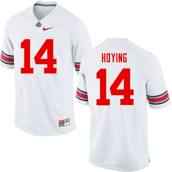 Men Ohio State Buckeyes #14 Bobby Hoying College Football Jerseys Game-White